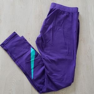 Nike Purple Athletic Leggings